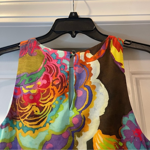 Lauren Ralph Lauren Crepe Shift Dress Floral Size 4 - Picture 6 of 12